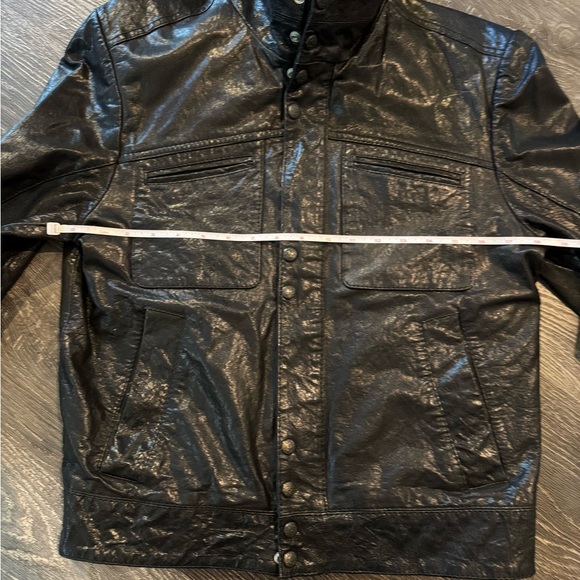 Rock & Republic Vintage Leather Motorcycle Jacket - Picture 4 of 11